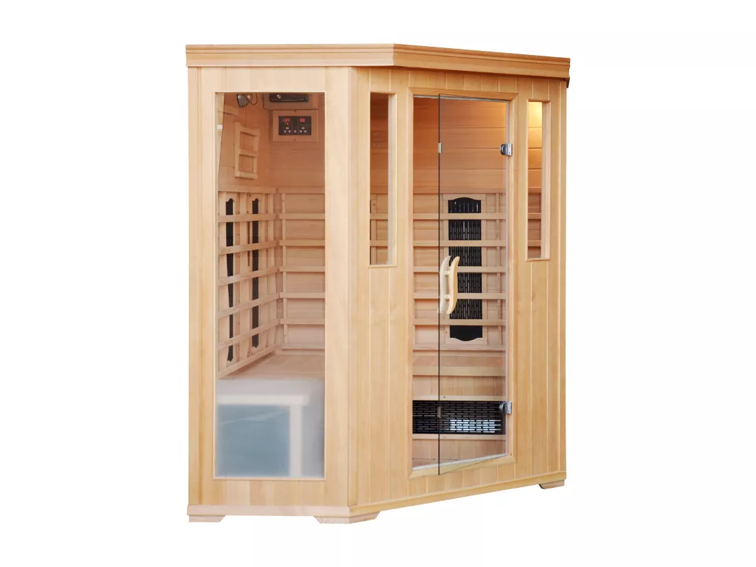 Cabine sauna luxe infrarouge 3/4 places