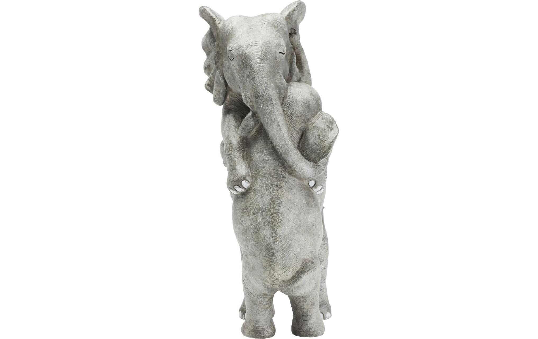 Dekofigur Elephant Hug GrauDeko-Objekt