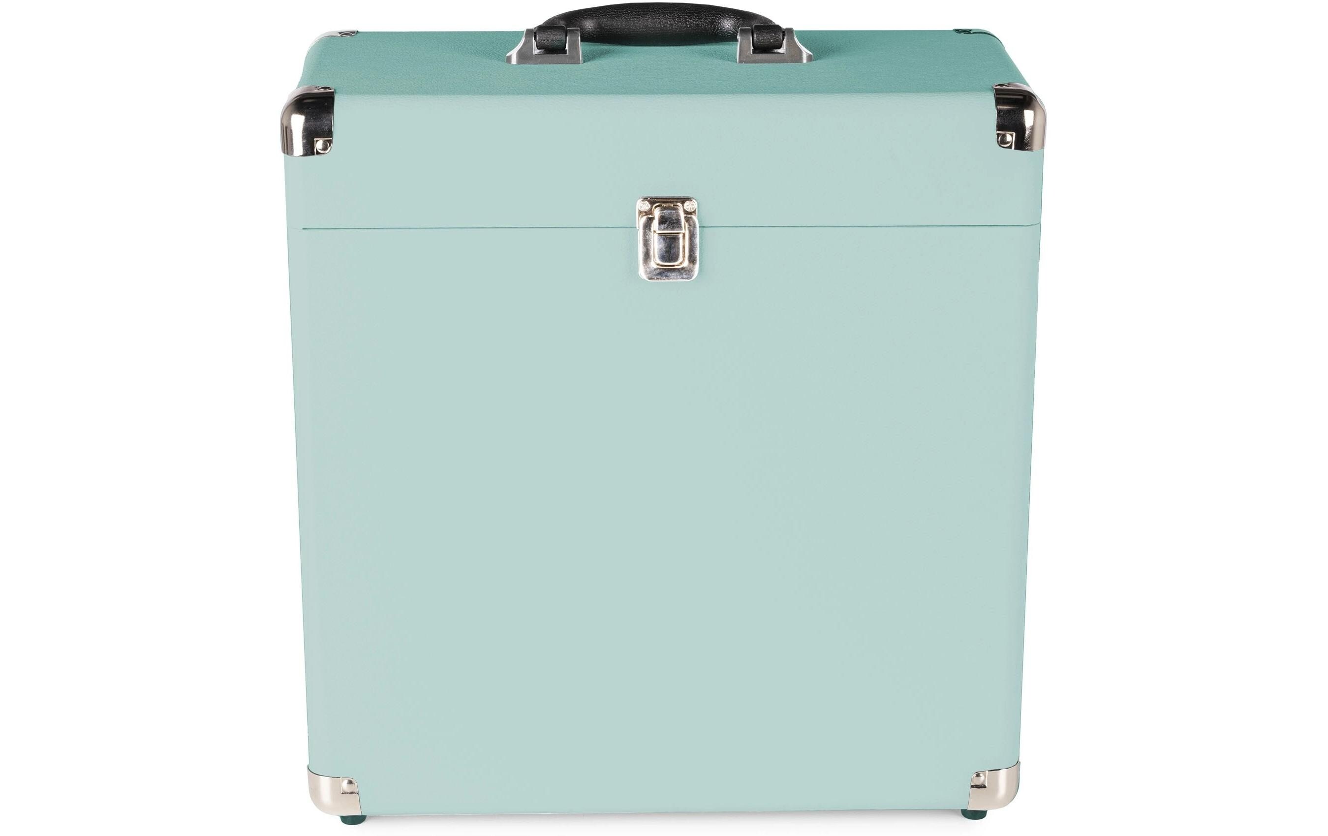Transportcase RC32 TürkisStilvolles Transportcase in Lederoptik mit Vinylummantelung