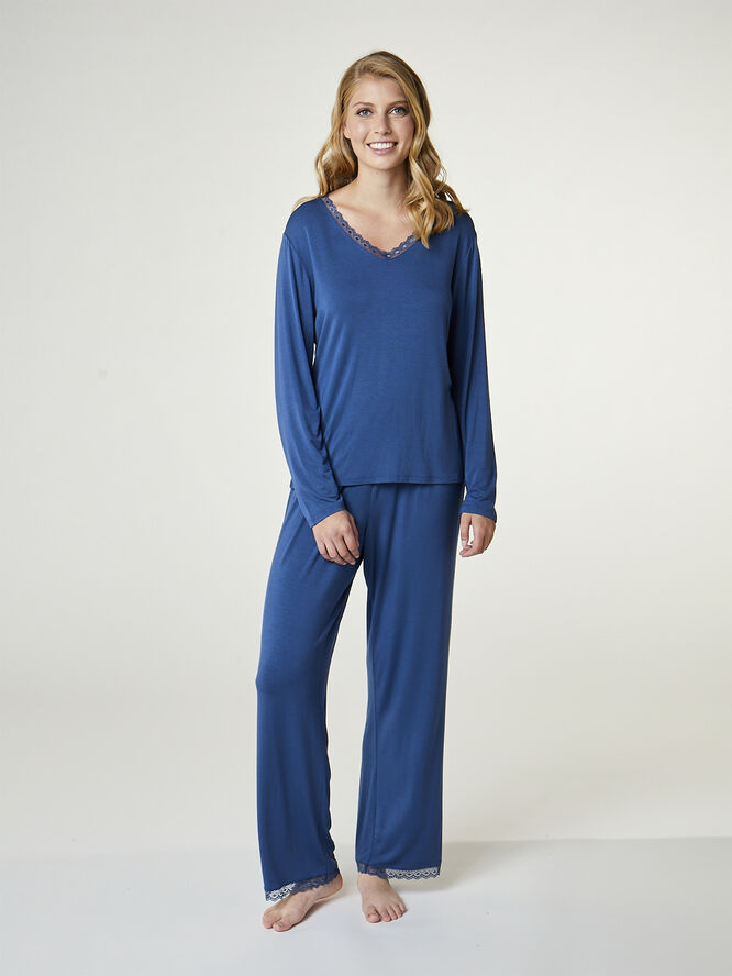 CCDK Jasmin Bamboo Pajamas Pants Ensign blue