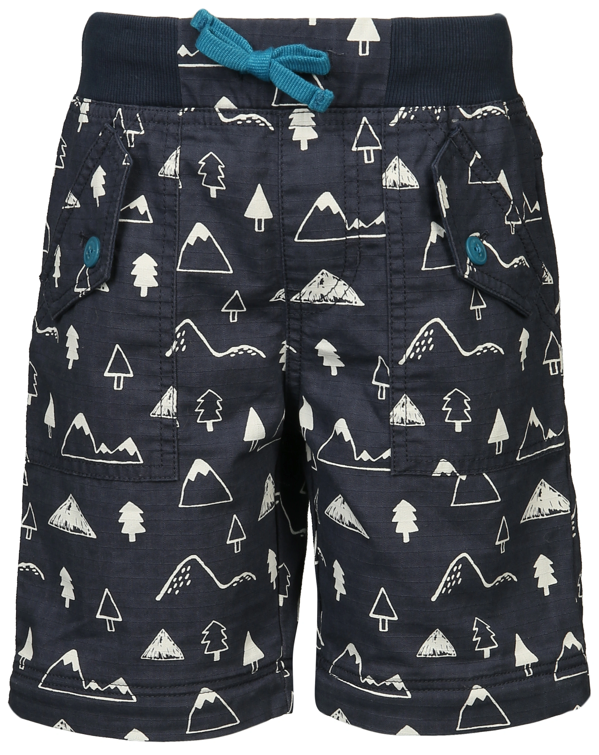 Zip-Off Stoffhose IN THE WILD in indigo