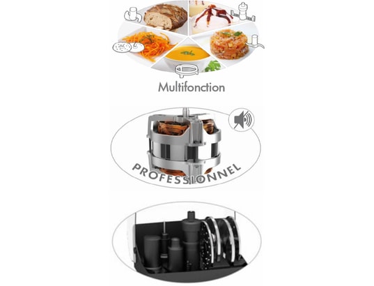 MAGIMIX - Robot culinaire CS 4200 XL Chrome Mat 18471F