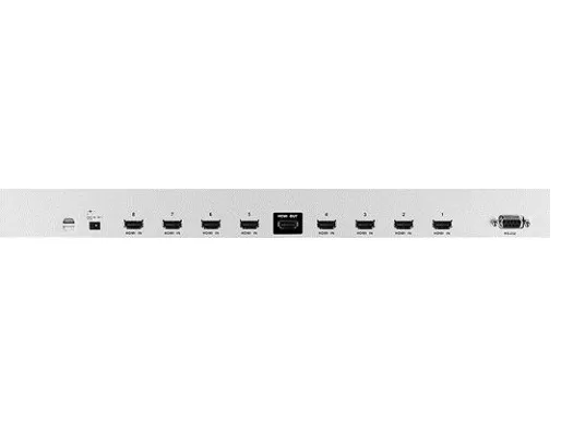 ATEN HDMI-switch med fjernbetjening, 8-vejs, HDMI 1.3b Skifter HDMI-signalet fra 8 billedkilder til 1 monitor / tv-apparat (VS0801H)