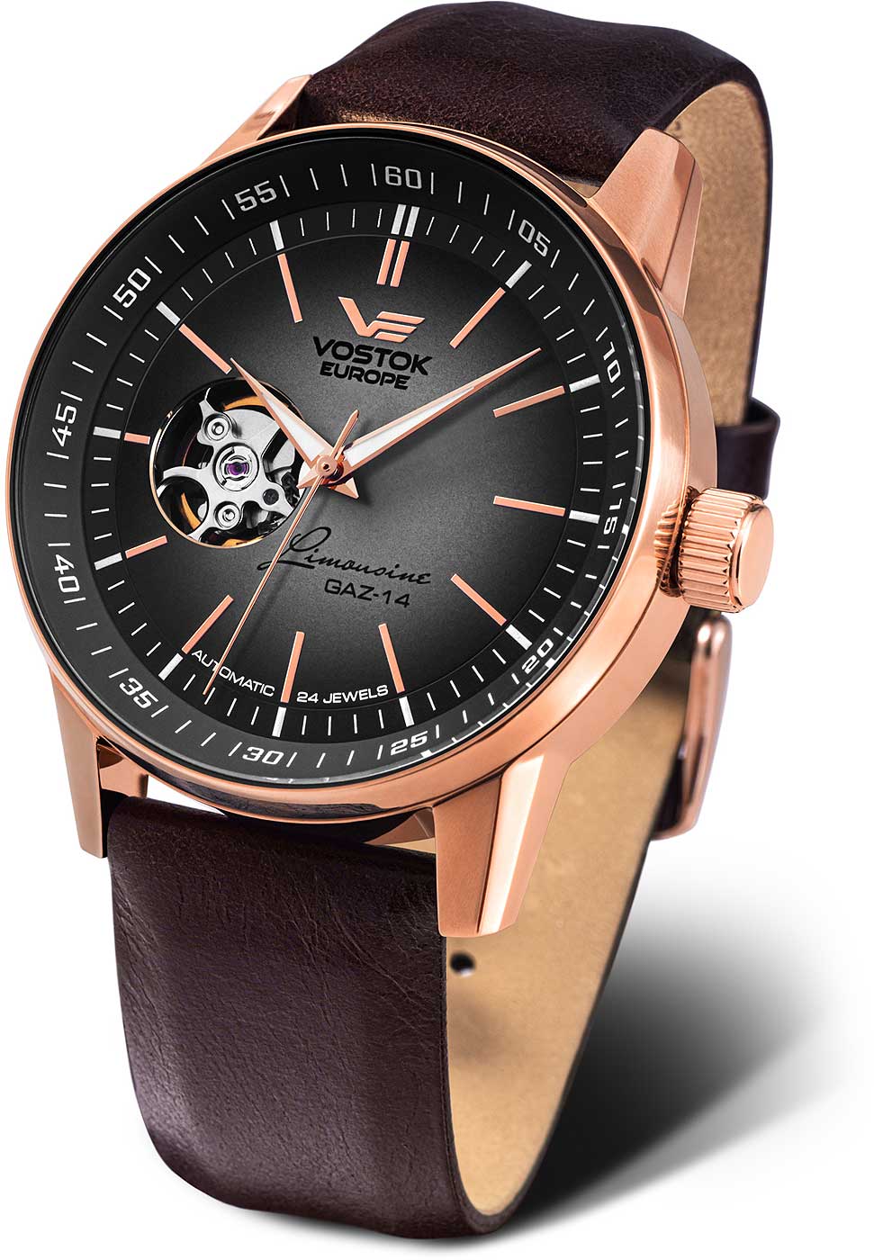 Vostok Europe Herrenarmbanduhr NH38-560B682 - 43 mm
