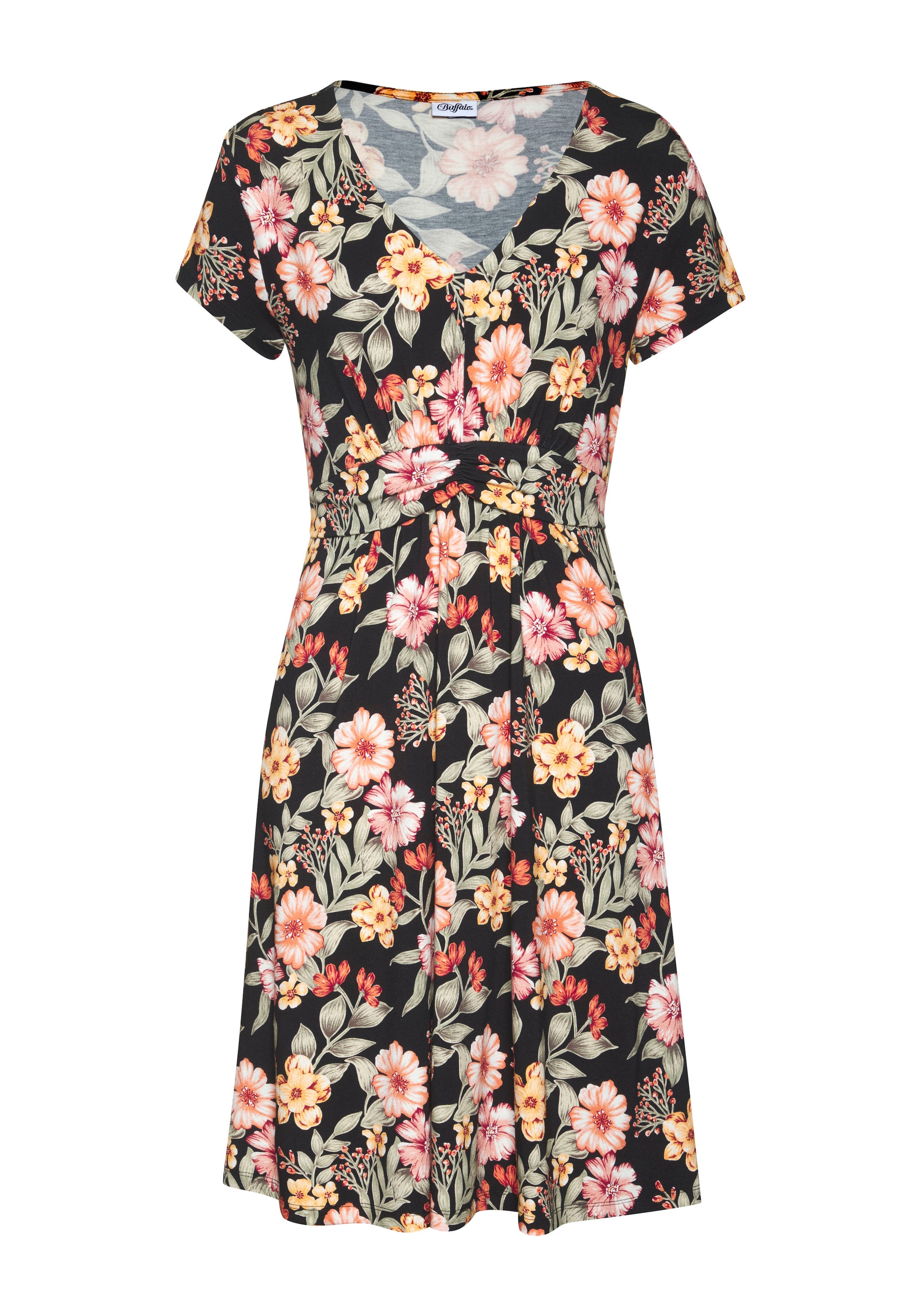 Buffalo Jerseykleid mit Blumendruck