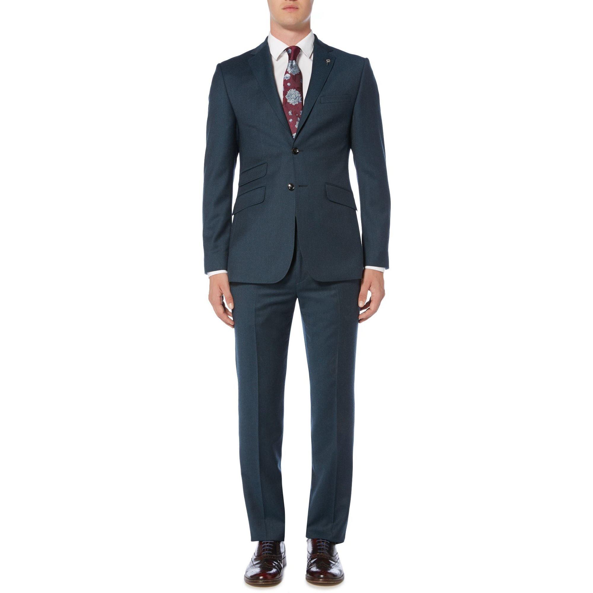Ted Baker Beriman Flannel Suit Jacket