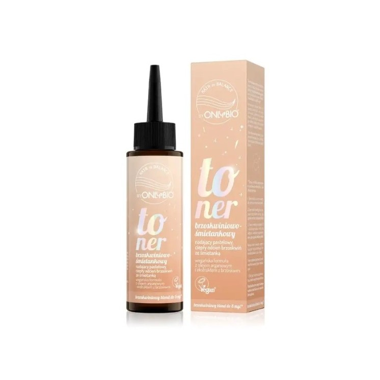 OnlyBio Hair in Balance Haartonikum Pfirsich und Creme 100 ml