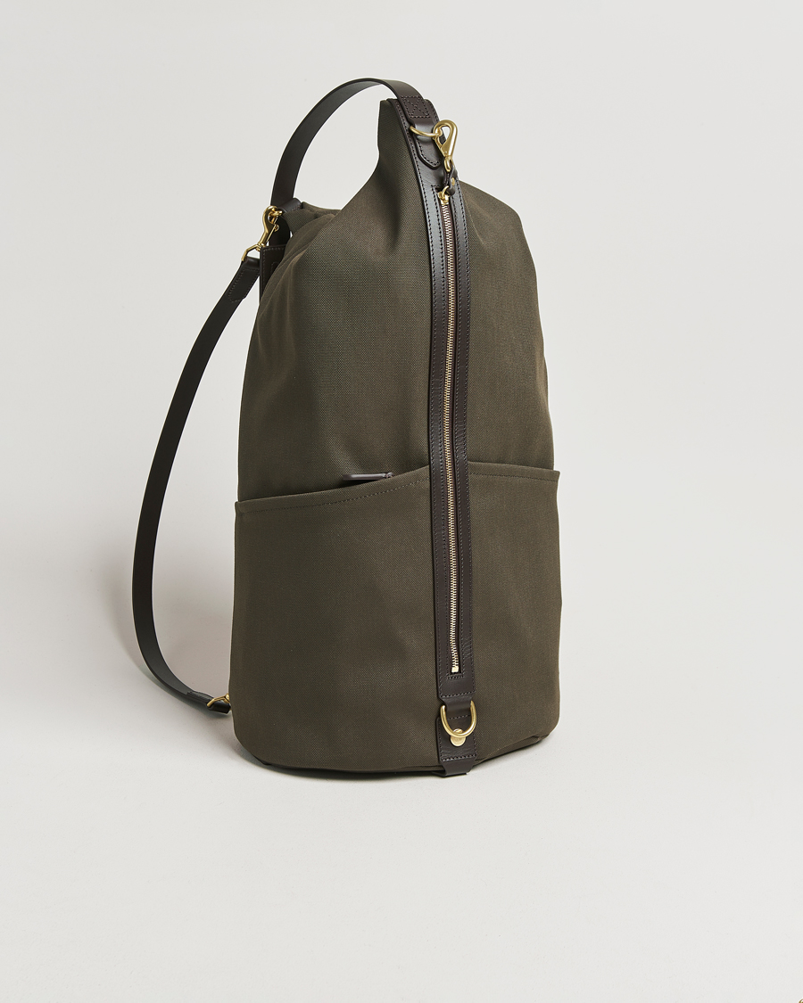 Mismo M/S Carpet Bag Army/Dark Brown