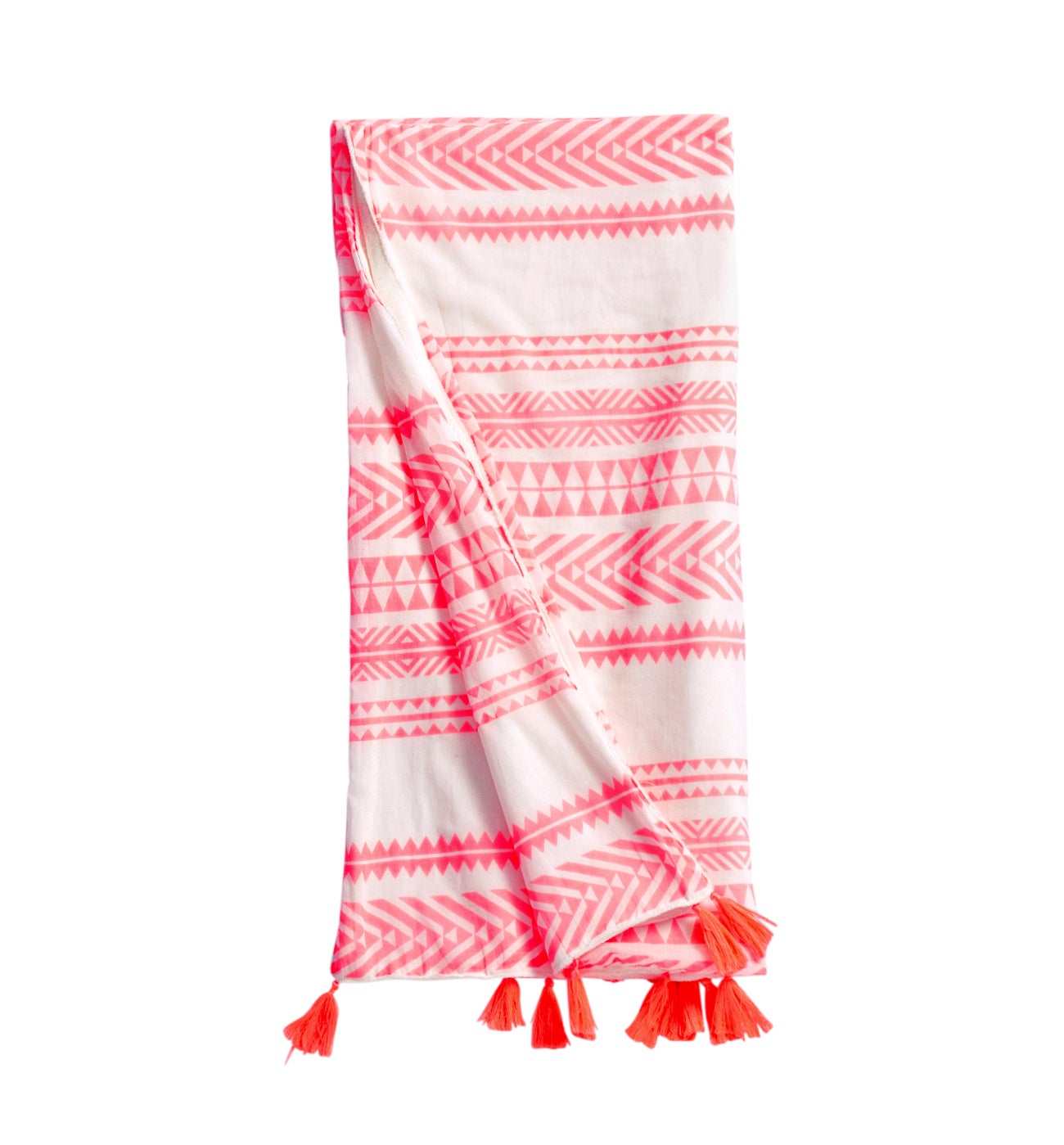 Fouta fantasia double face - Imprimé multicolore