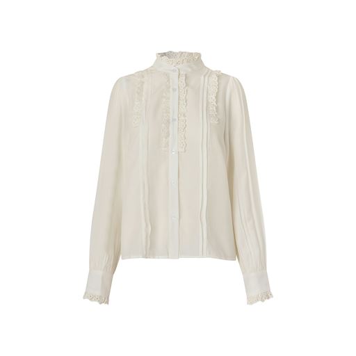 Lollys Laundry Nellie Skjorte, White, XL