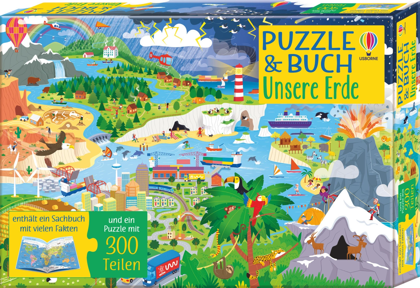 Puzzle-und-Buch-Reihe - Puzzle & Buch: Unsere Erde