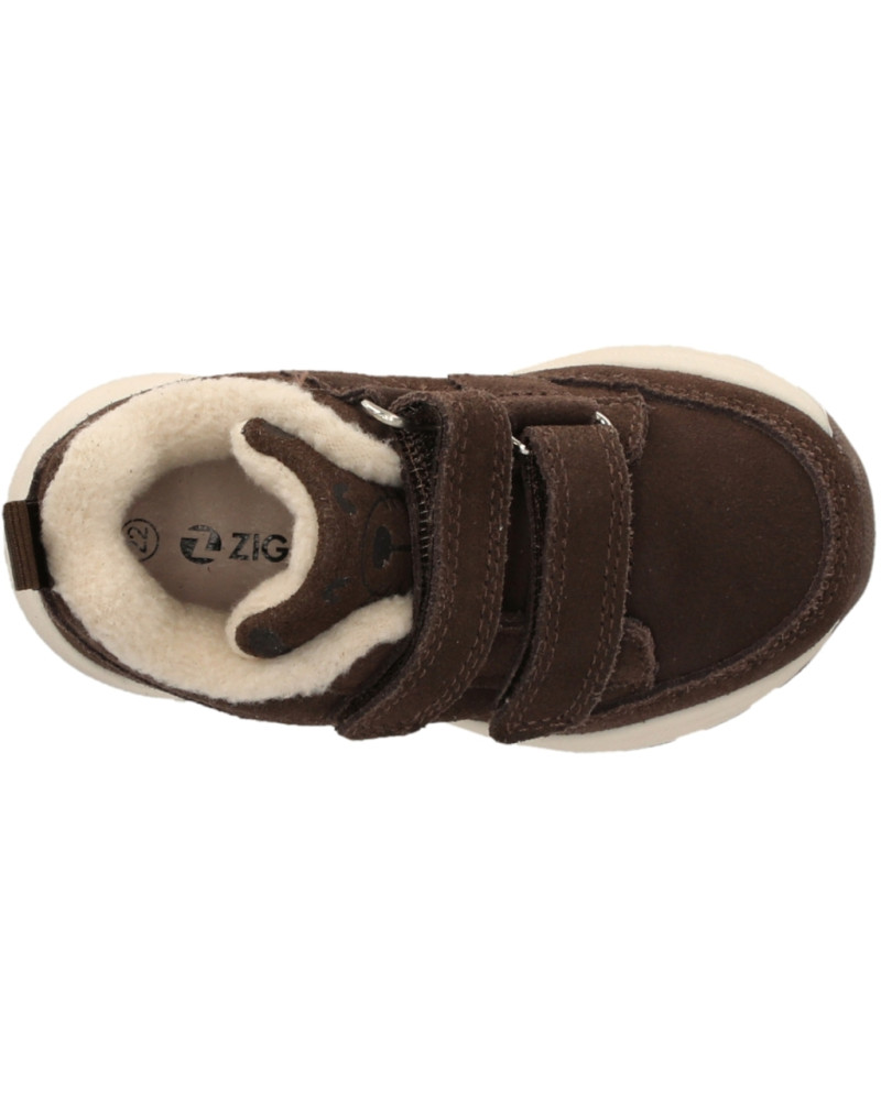 ZigZag - Aliano Leather Pre Walker - Maghonie