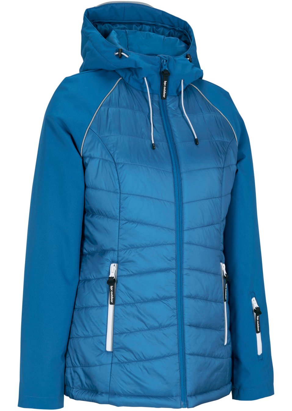 Veste fonctionnelle aspect hybride