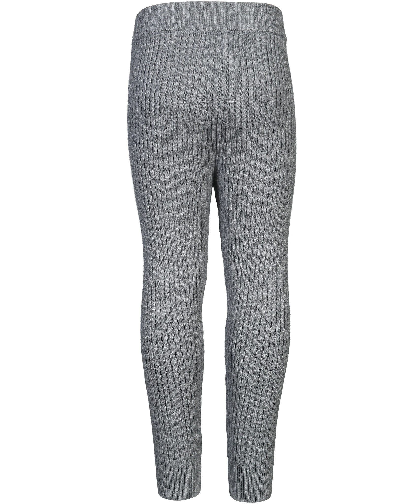 Strick-Leggings BOW in grau