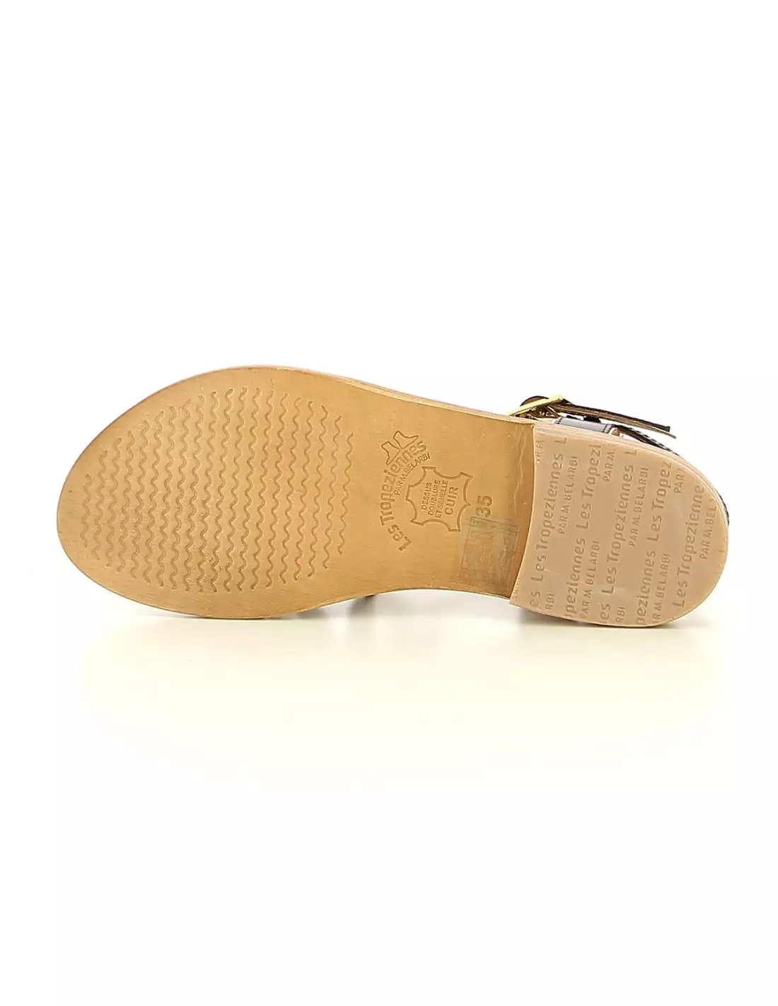 LES TROPEZIENNES HAPAX - Sandales & nu-pieds Noir
