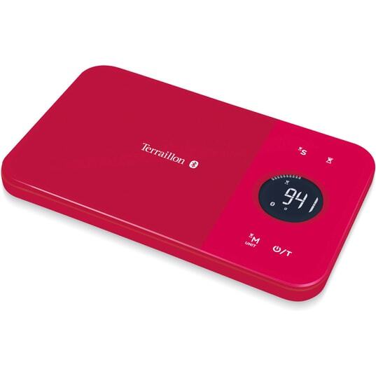 Balance de cuisine Terraillon NUTRITAB CONNECTEE CRANBERRY