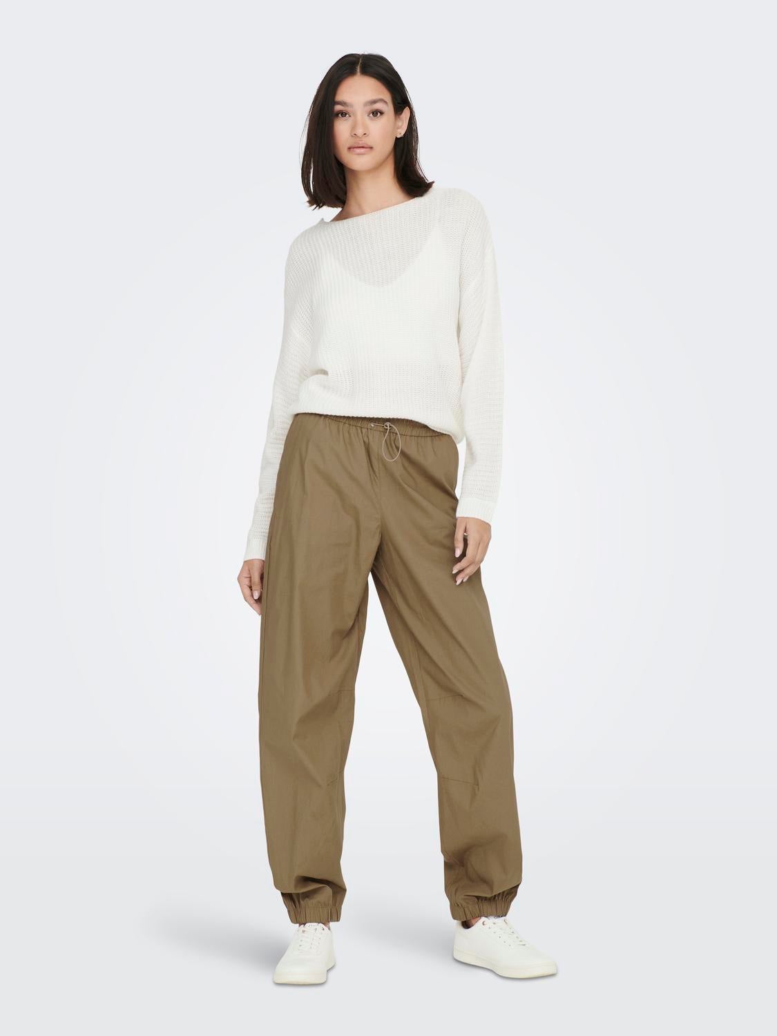 JDYJUSTY Strickpullover Cloud Dancer