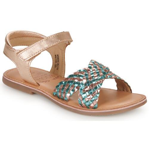 Mod'8 - CANIBRAID - Doré / Turquoise
