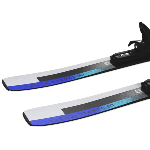 Pack ski SALOMON STANCE 80 + M10 GW L80 SILVER / TURQUOISE / RACE BLUE