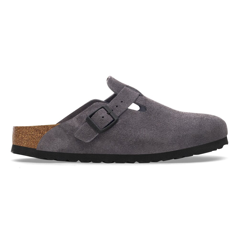 Birkenstock  Boston Clogs - Velvet Grey