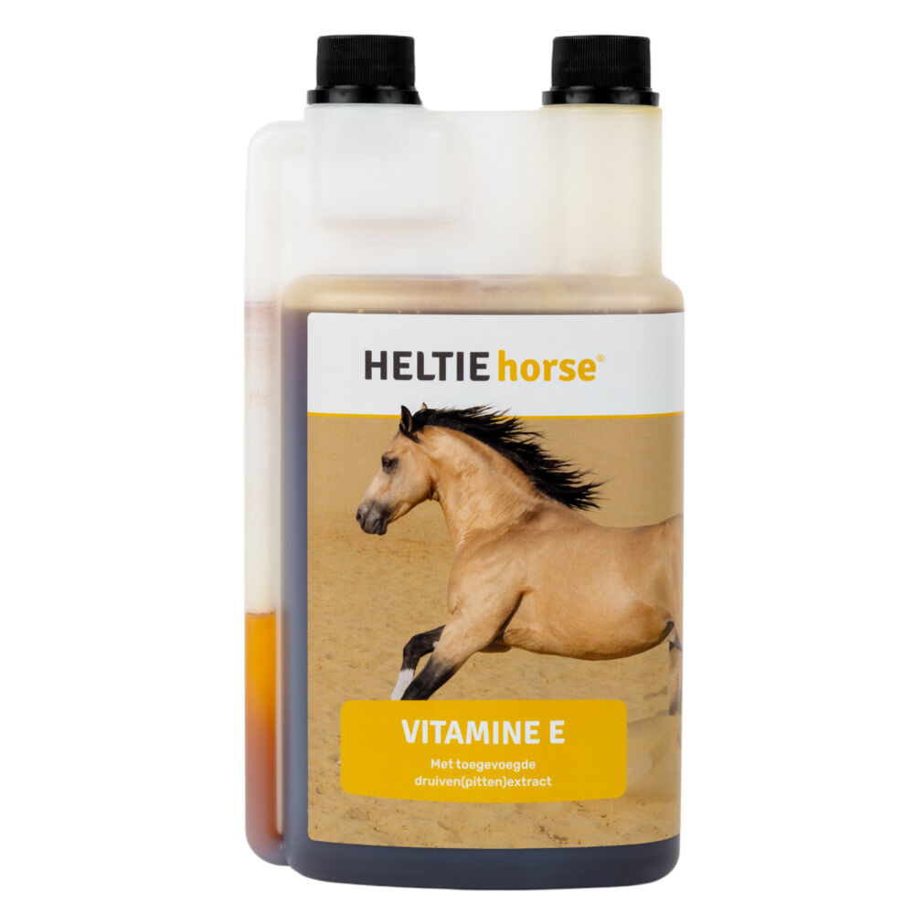 HELTIE horse® Vitamine E - Paardensupplement - 1 Liter - Flacon