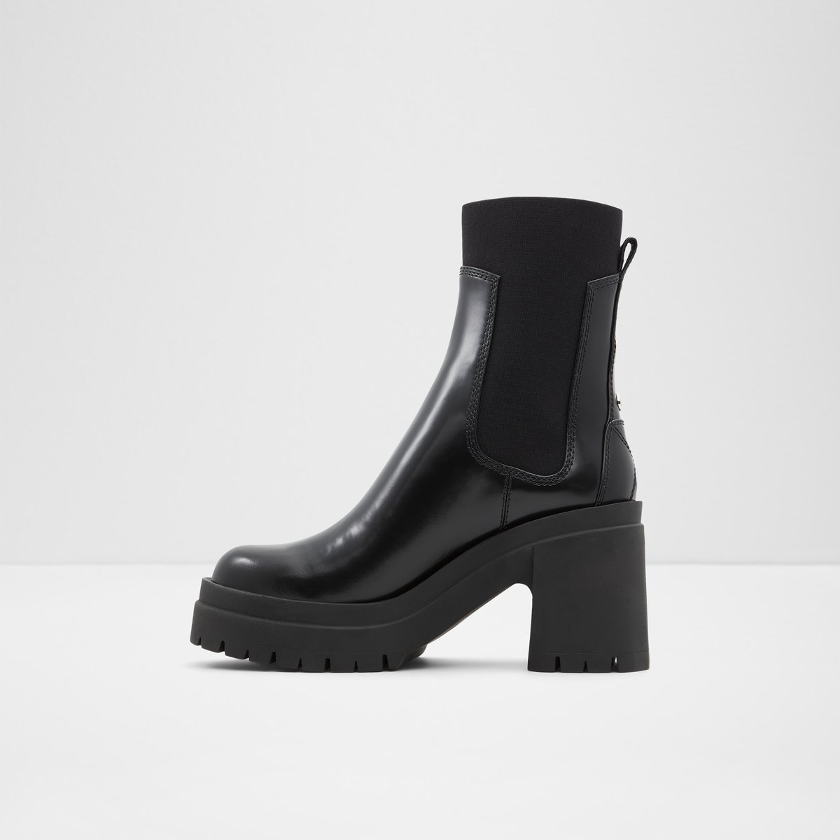 Bigmood Black Women Chelsea boots