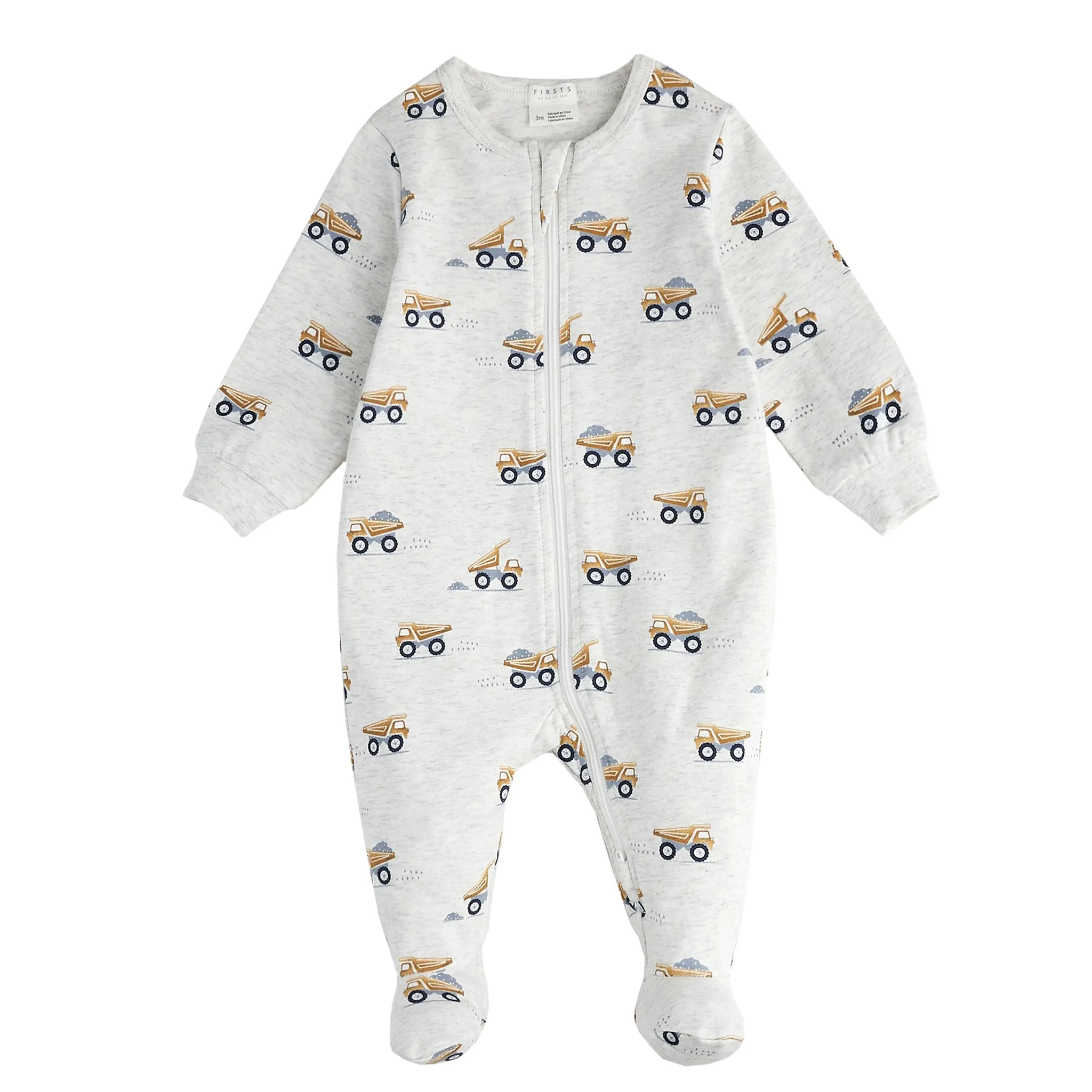 Firsts par Petit Lem Pyjama Camions 0-9mois