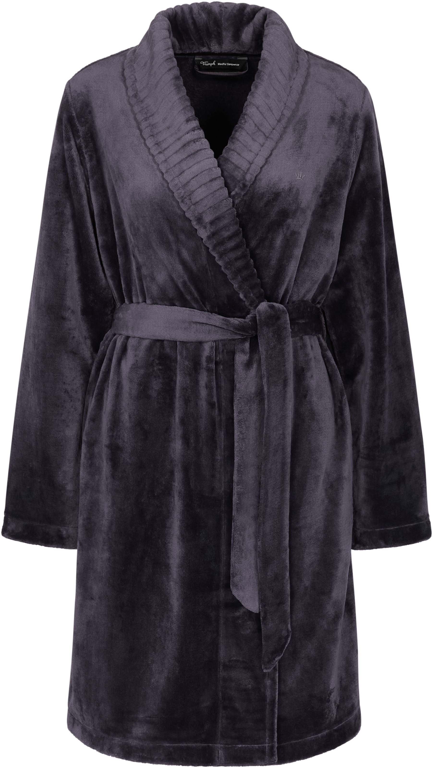 Triumph Morgenmantel »Robes Fleece Robe 01«, 2 Stk. warmer Morgenmantel