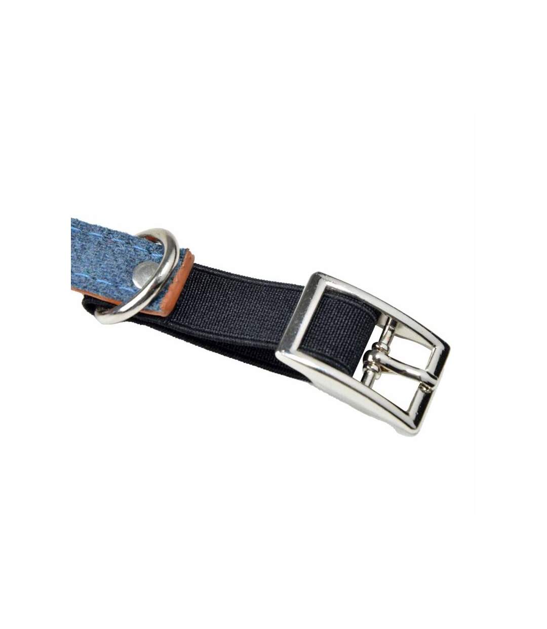Paris Prix - Collier Pour Chat anti Etranglement 27cm Bleu