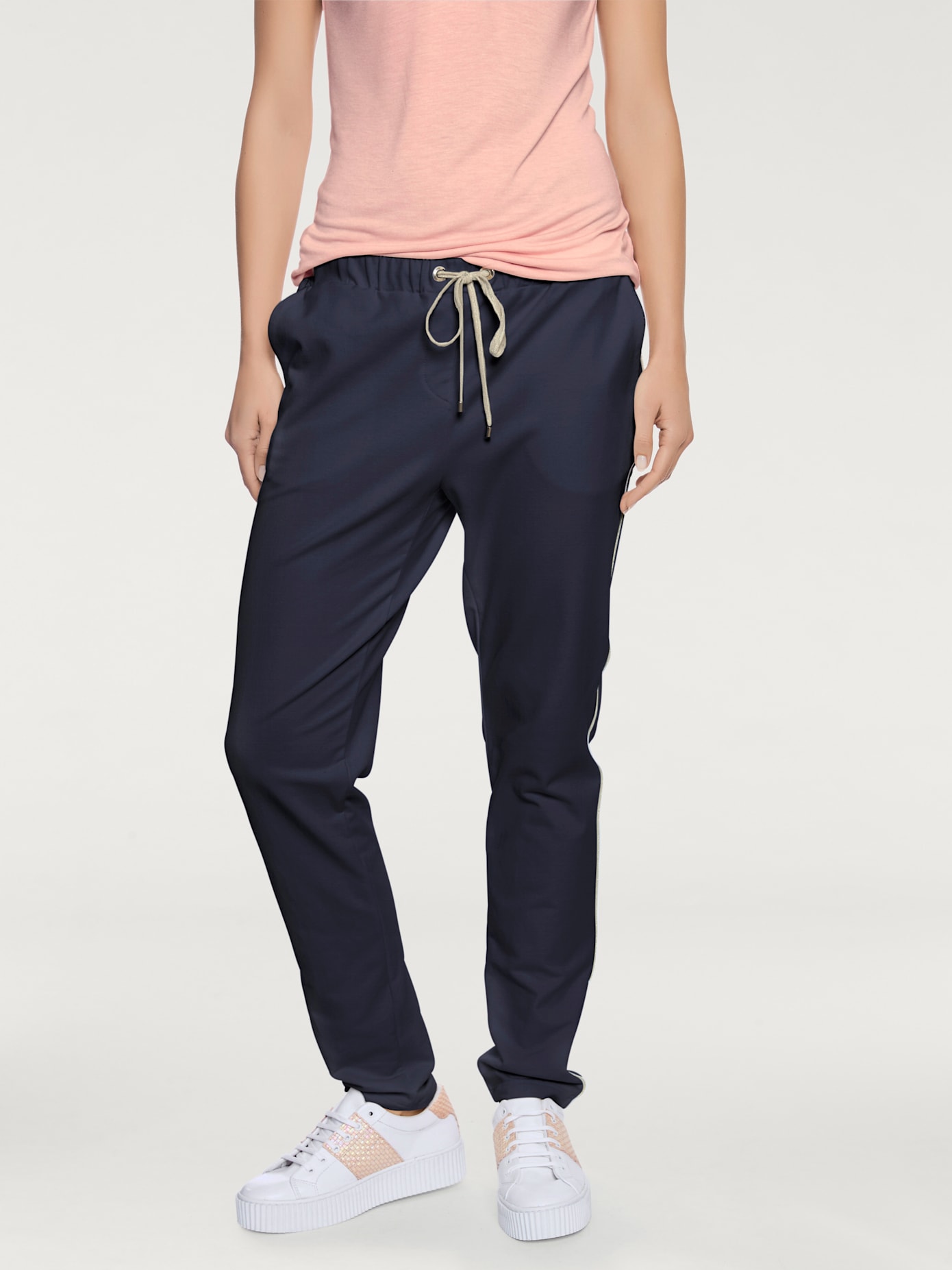 Pantalon de jogging coupe carotte