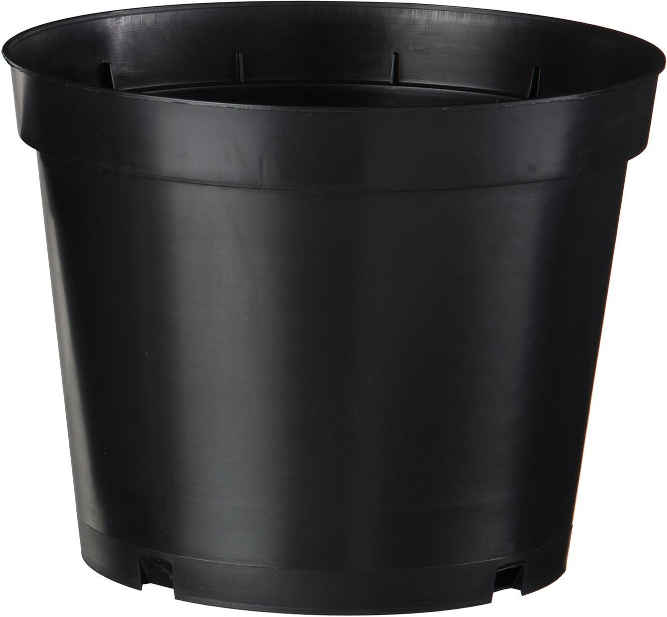 Plantcontainer 7,5 L D 26 cm zwart