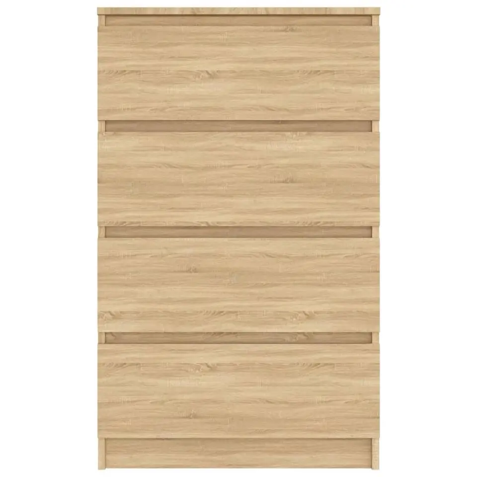 vidaXL - Dressoir - Bruin - Bewerkt hout