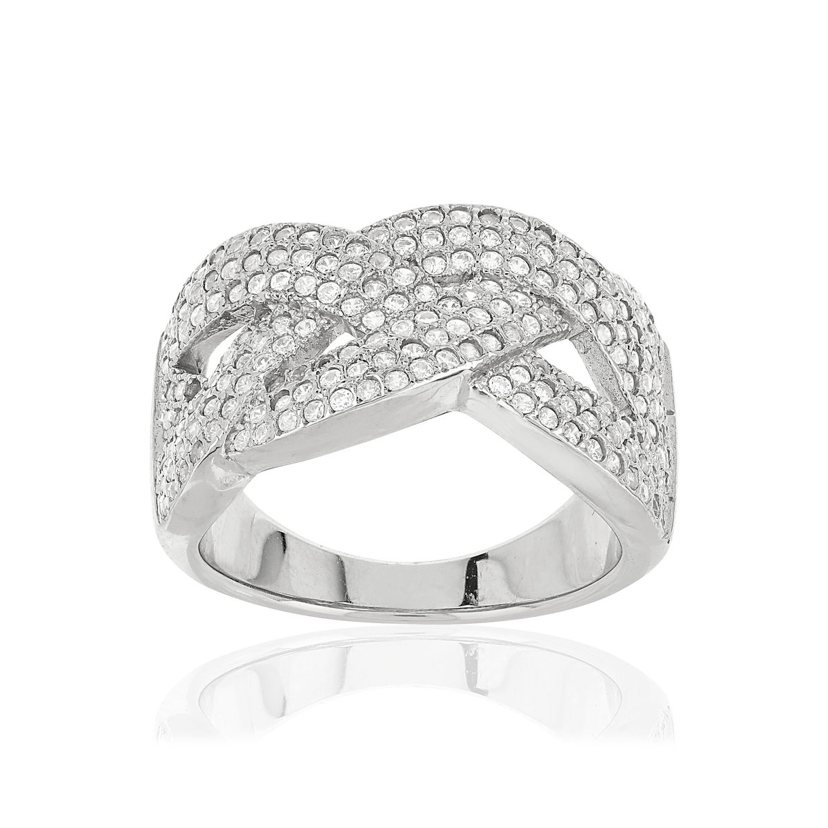 Bague MATY Argent 925 Zirconias