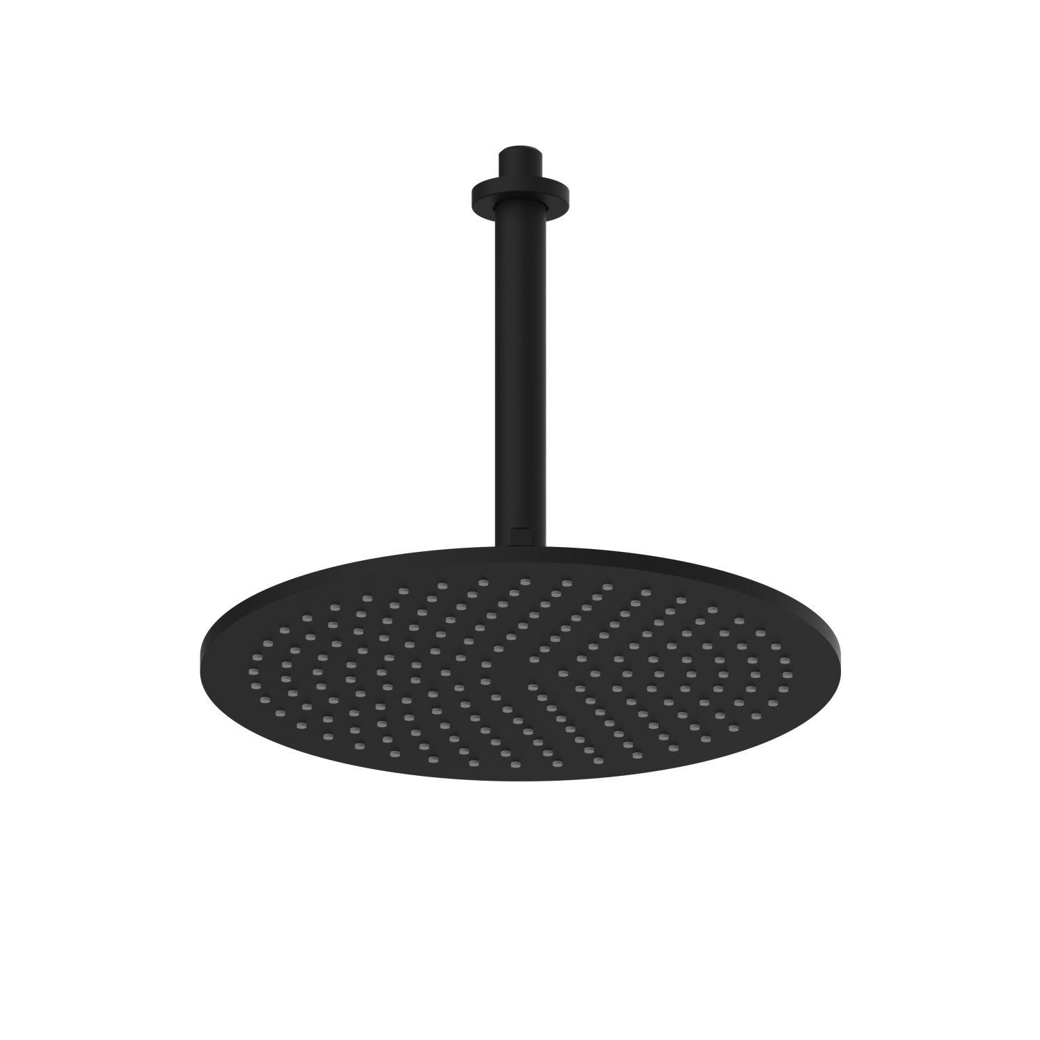 Salenzi Giro douchekop mat zwart 20cm