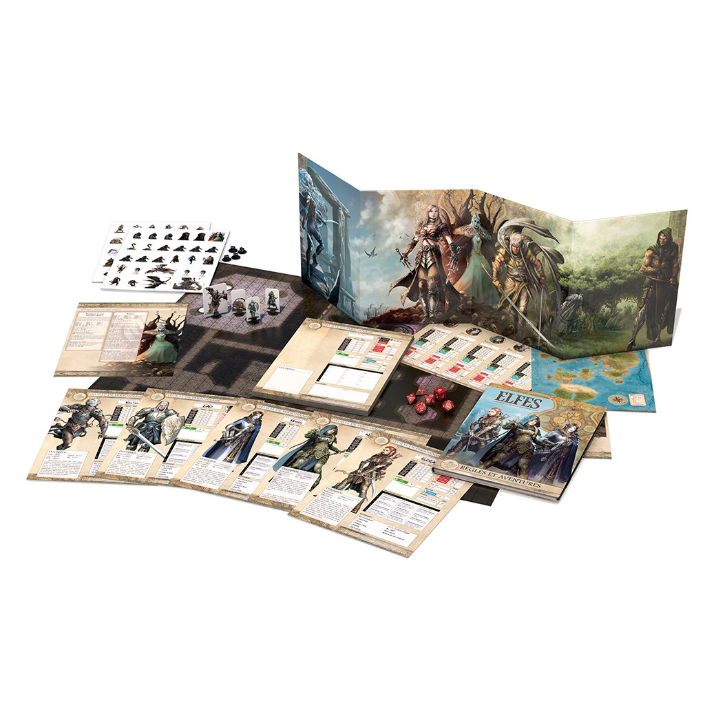 Elfes - Initiation au Jeu d'Aventures dans les Terres d'Arran