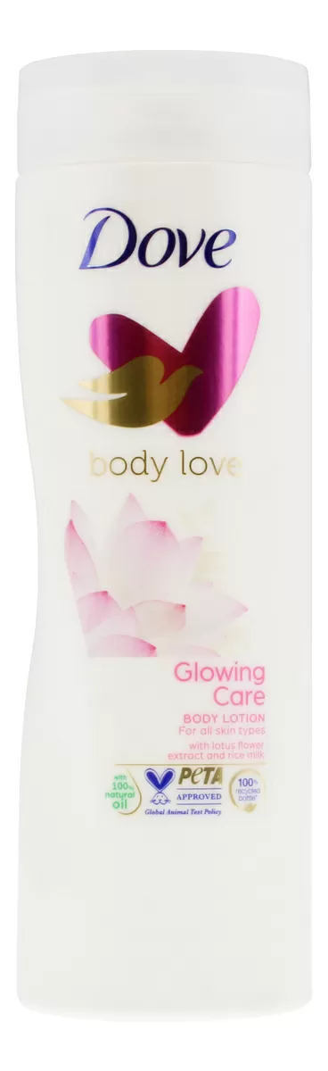 Dove Glowing Care Body Lotion - 400 ml.