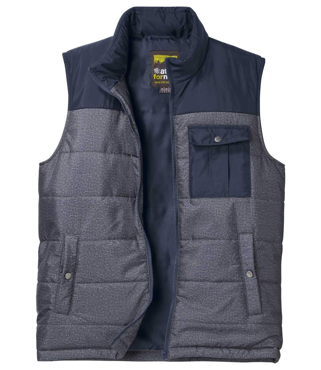 Doudoune Sans Manches Bicolore