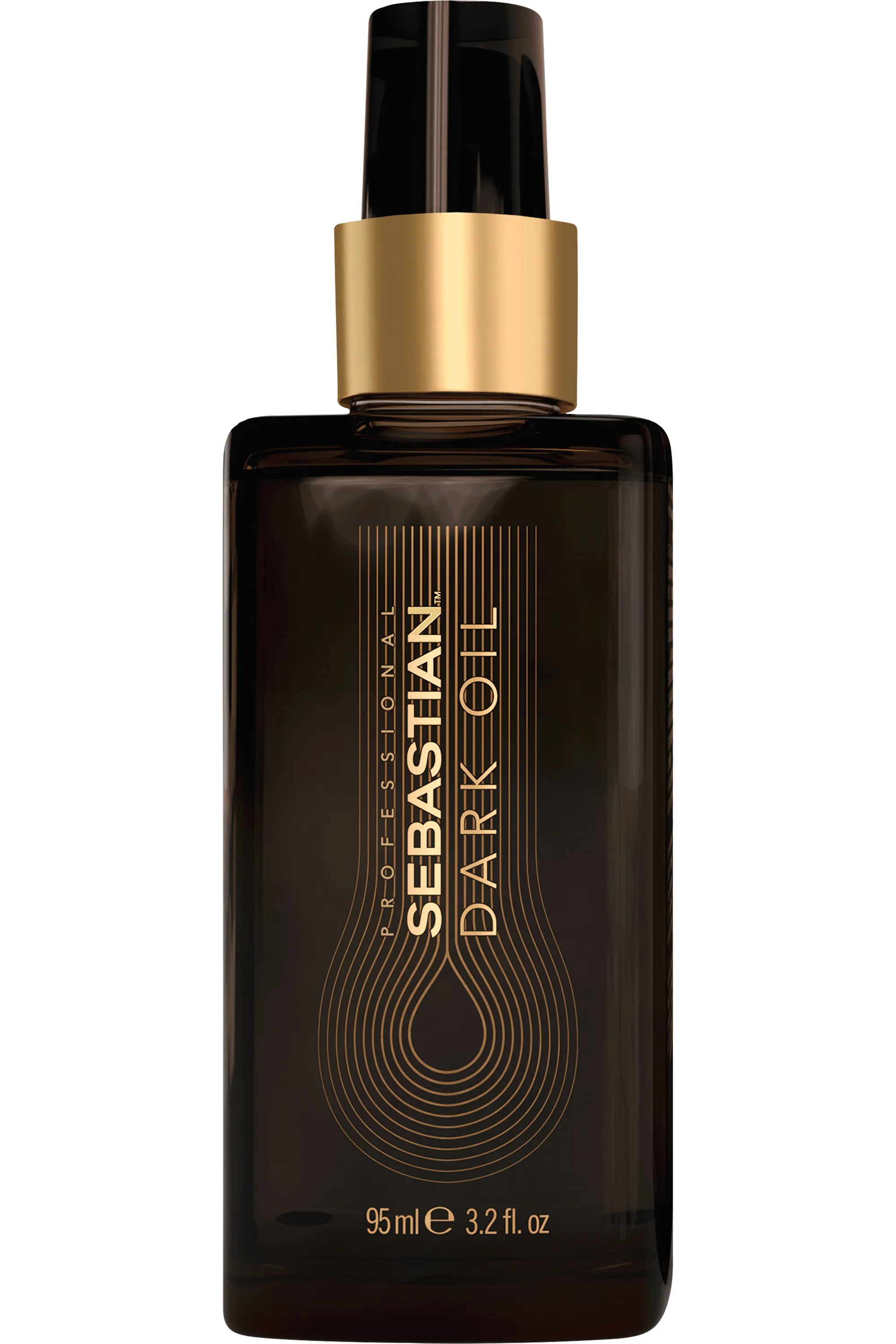 Sebastian Professional Huile capillaire lissante, réparatrice et coiffante Dark Oil-95 ml
