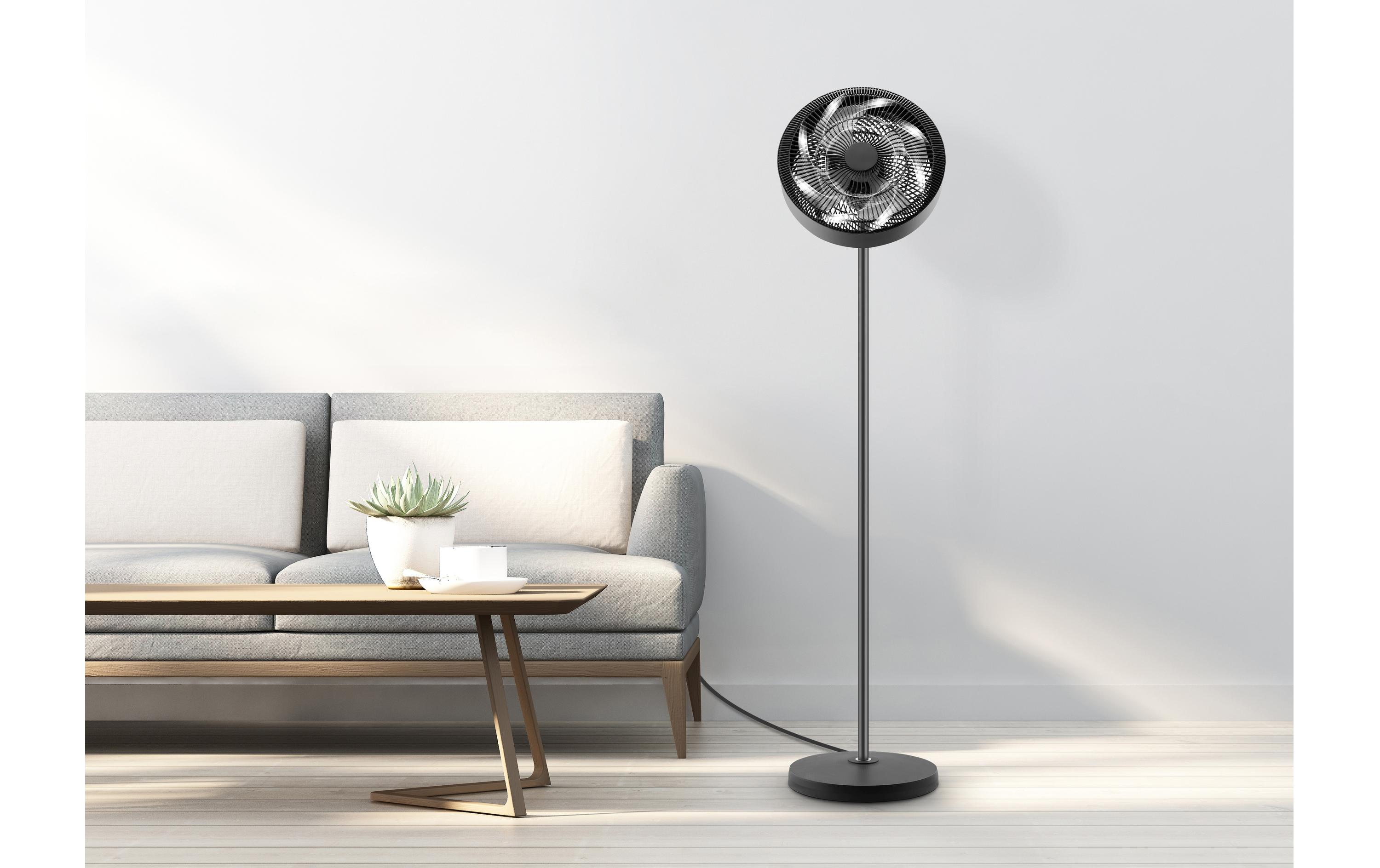 Standventilator Ambiance Anthrazit<br>Standventilator mit Licht