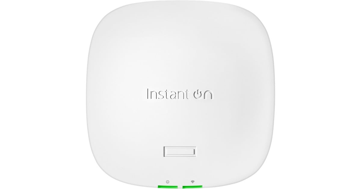 Hewlett Packard EnterpriseInstant On Bundle Dual Radio (EU) AP21 access point  (incl. 12V adapter, Wi‑Fi 6 2x2)