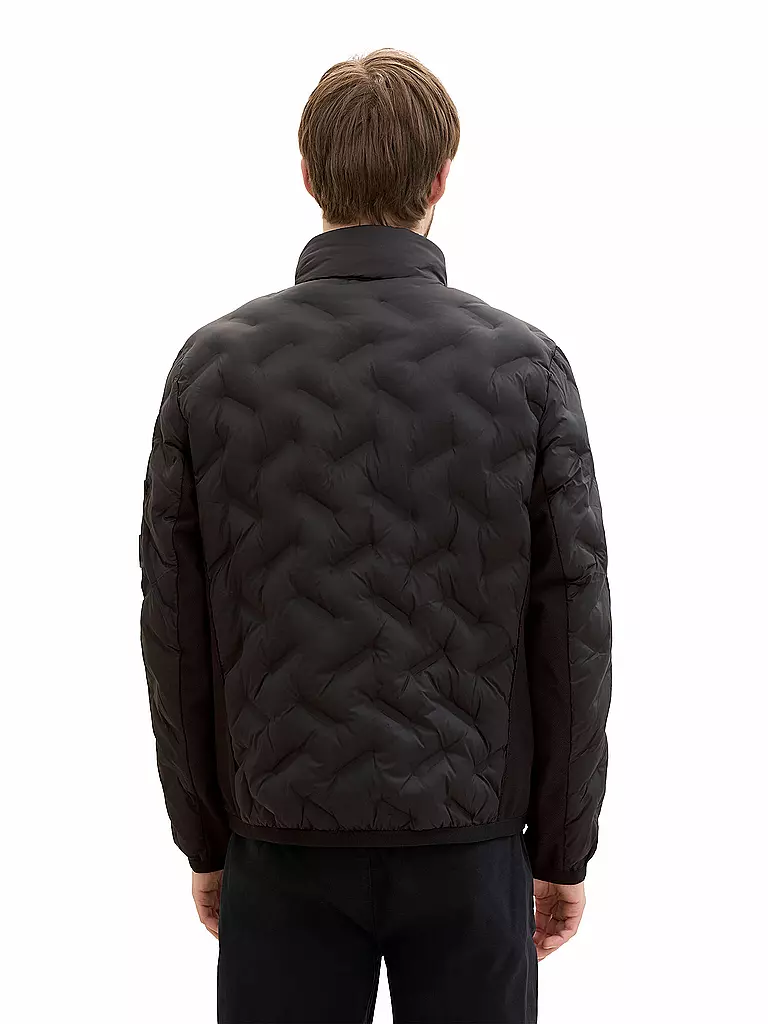 TOM TAILOR Leichtsteppjacke schwarz