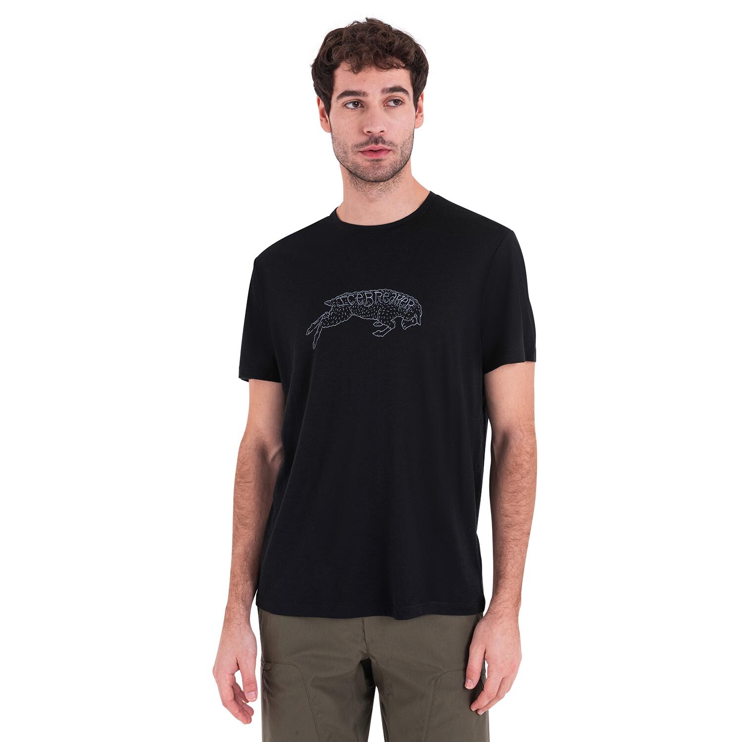 Icebreaker Mens 150 Tech Lite III S/S Tee Ewe Bound