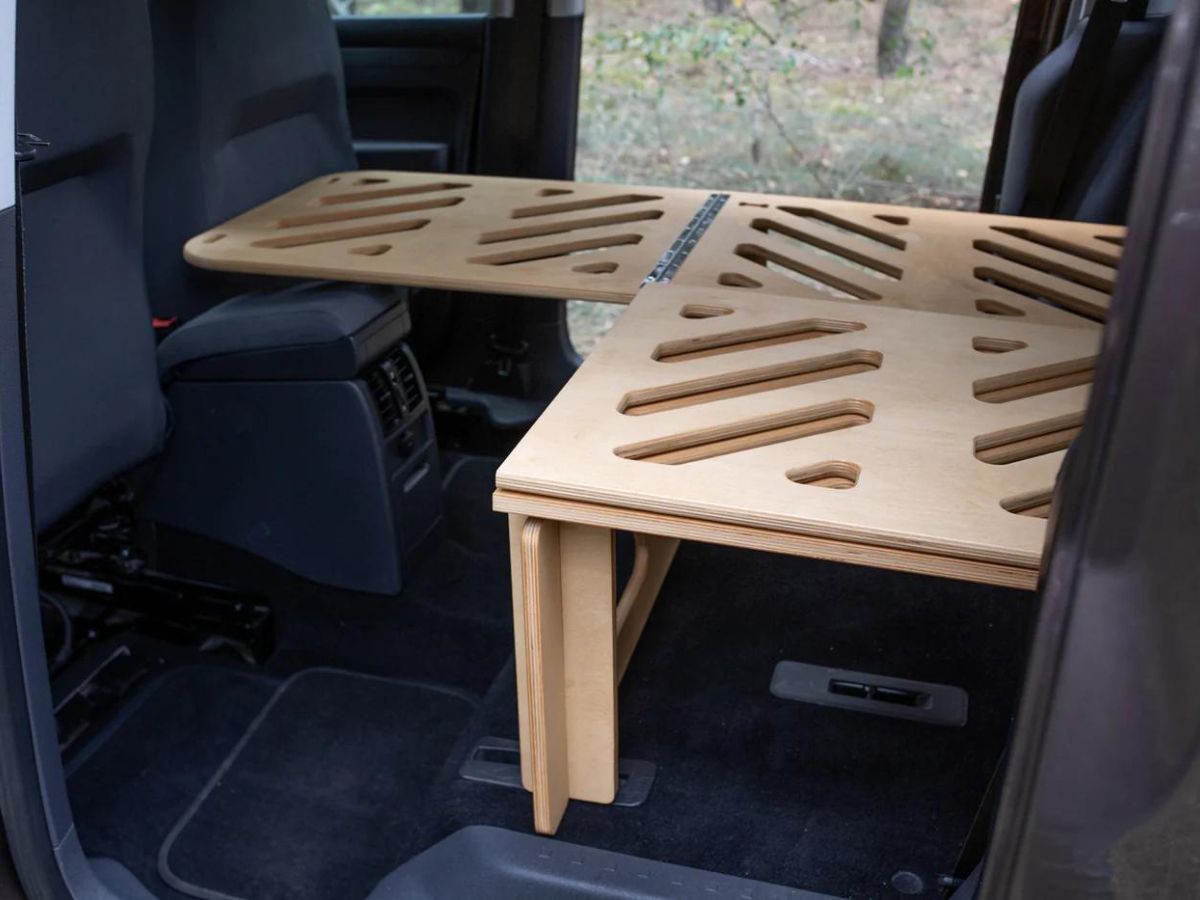 Moonbox Minivan 115 cm Natuur Campingbox