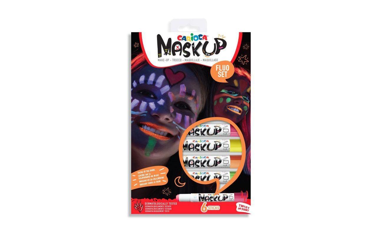 Carioca Mask Up 6 maquillagestiften Fluo Colors