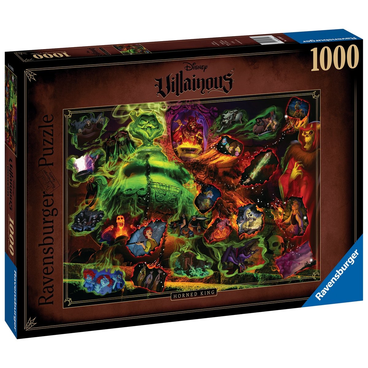 Puzzle 1000 pièces Ravensburger  Villainous - Seigneur des ténèbres