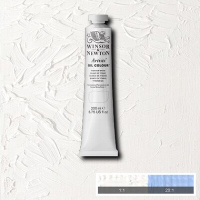 Winsor & Newton - Oliemaling - Artists - Titanium White 200 ML