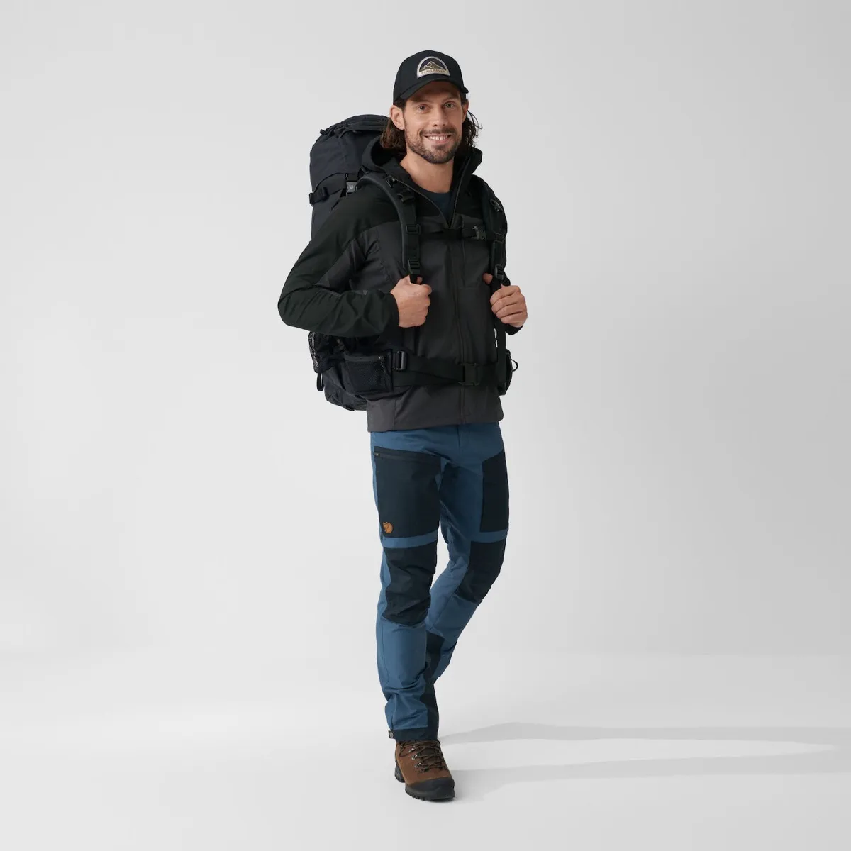 Fjällräven Men's Keb Agile Trousers Basalt/Iron Grey