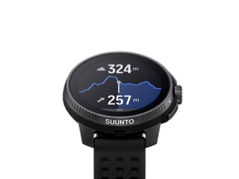 SUUNTO Sportuhr Race Black Die ultimative Smartwatch für Wettkämpfe und Training