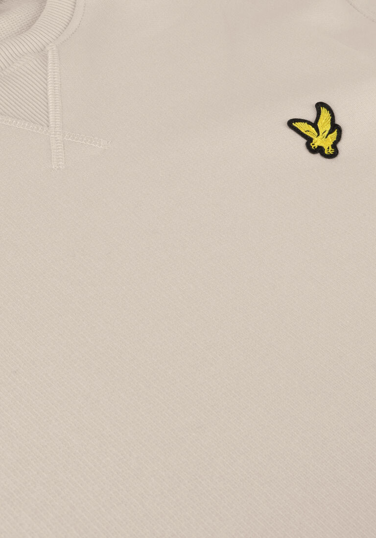 LYLE & SCOTT beige lyle & scott trui crew neck sweatshirt