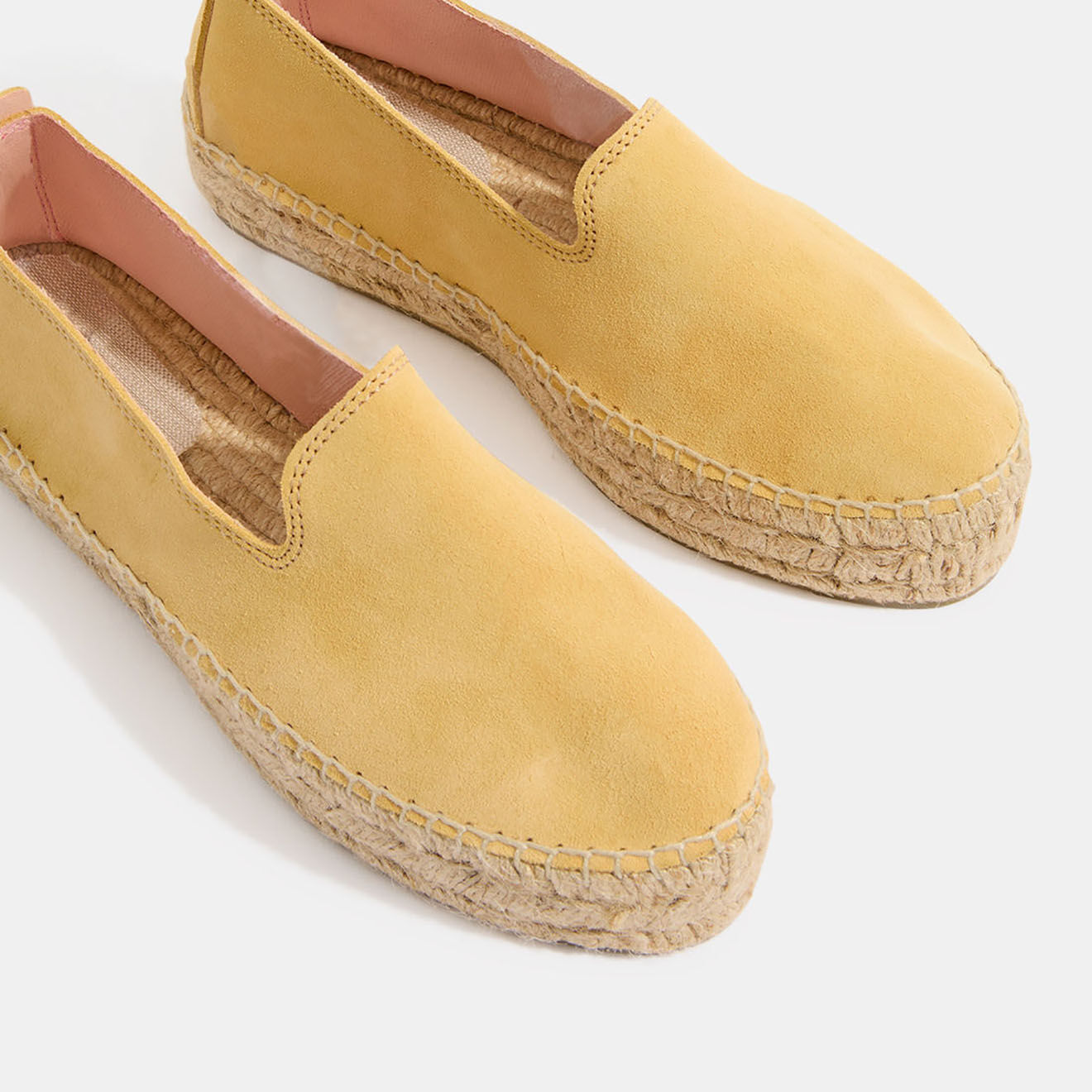 Manebi Espadrilles Double Sole jaunes